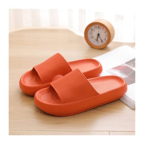 Vrouwen Mannen Slippers, Dikke Platform Dames Badkamer Slipper, Zachte Antislip Thuis Vloer Slides Dames Zomer Schoenen…