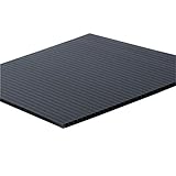 Sibe-R-Plastics Supply - 24' x 36' Black Corrugated Plastic Replacement Panel for Sidewalk Sandwich...