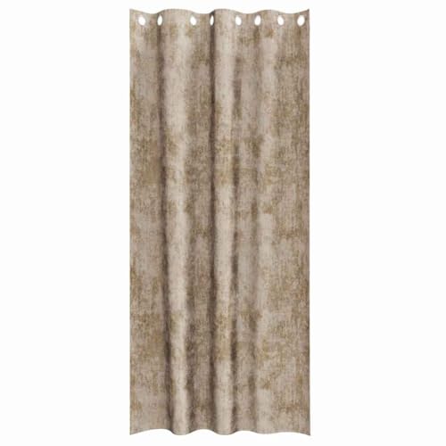 Rideaux en velours champagne isolants rideau occultant de cuisine