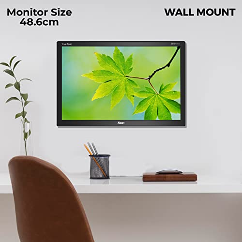 Image of FOXIN FM 1950 Glaze 19 inch LED Full HD Resolution - HDMI + VGA Port, True Pixel & Eco Friendly BIS Approved LED Computer Monitor with Wall mounting Option | 365 Days Warranty