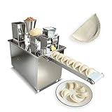 Wtecom Dumpling Making Machine With 1 Standard EMPANADAS Mold,- 6800 Per/H For Samosa,Gyoza,Ravioli-Variable Frequency, Adjustable Speed,Full Food Grade Stainless Steel,48 Shape Designs Optional
