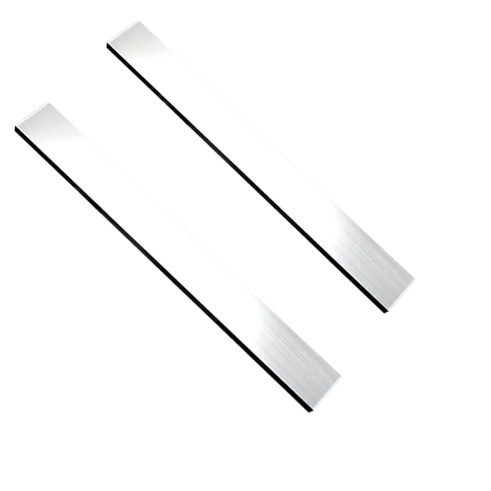 2 Stück HSS Schnellarbeitsstahl-Rechteckfräser-Rohlinge 2 x 30 x 200mm HRC 60-63 für Dreh- und Fräsfräser, Sowie für Den Werkzeugbau