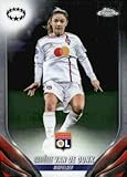 2023-24 TOPPS CHROME UEFA WOMEN'S CHAMPIONS LEAGUE #36 DANIELLE VAN DE DONK OLYMPIQUE LYONNAIS FEMININ SOCCER OFFICIAL TRADING CARD OF SOCCER