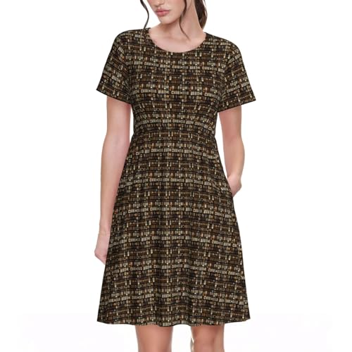 Robe d'été africaine contre la chaleur : style tribal fluide femme