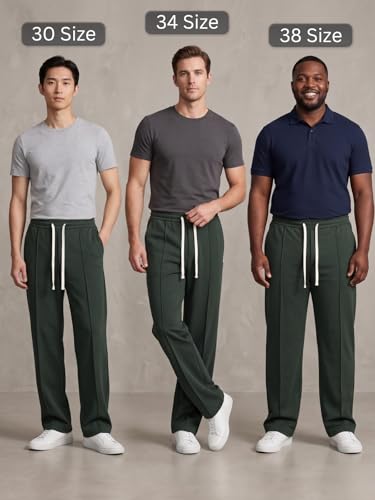 Image of GRECIILOOKS Men's Lycra Cargo Track Pants - Loose Fit Joggers for Men | Korean Style Travel & Lounge Wear with Pockets (Available in Plus Size)