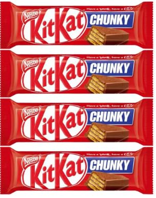 Kitkat Chunky Bars Multipack 4 full size chunky bars