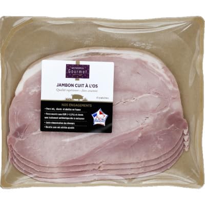 Monoprix Gourmet Jambon Cuit a l'Os, 240g