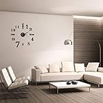 DIY Frameless Wall Clock