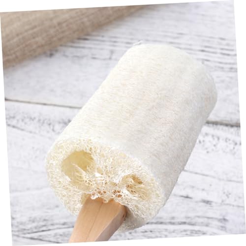 Éponges luffa naturelles Healvian de qualité supérieure et manche ergonomique en lot
