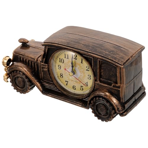 Reloj de escritorio coche antiguo para decorar salones sin espacio suficiente 2