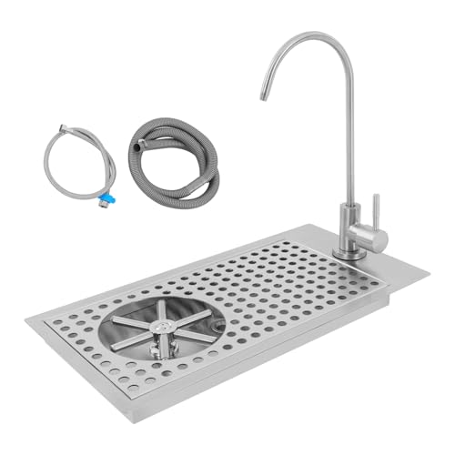 Glass Rinser Cup Washer with Faucet and Nozzle