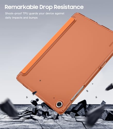 Image of TiMOVO Soft Case for Samsung Galaxy Tab A11+ /A11 Plus 11 inch 2026,AlmondYellow | Fit for SM-X230 /X236 /X238, Slim Soft TPU, Translucent Frosted Back, Auto Wake /Sleep