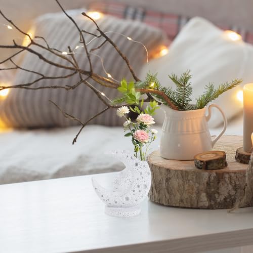 Vase en résine pour compositions florales modernes de table basse - 8