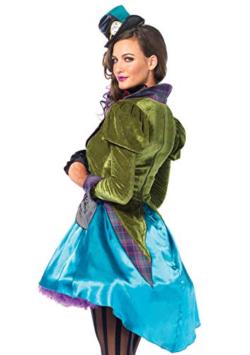 Leg Avenue 85505 - Deluxe Mad Hatter Kostüm, Größe Large (EUR 40), Damen Karneval Kostüm Fasching - Afbeelding 3