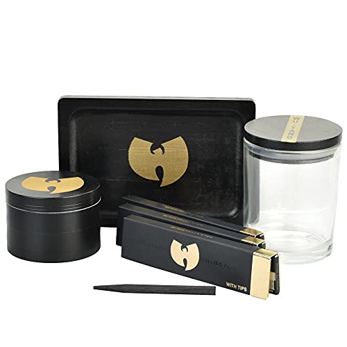 P2 Branding Wu Tang Smoker Set: Smoking Accessories, Stainless Steel, Metallic