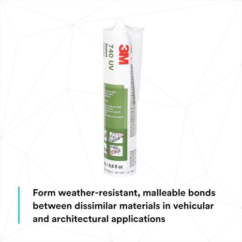 Image of 3M 740 Hybrid Sealant, Gray 1 /10 Gallon Cartridge (Pack of 1)