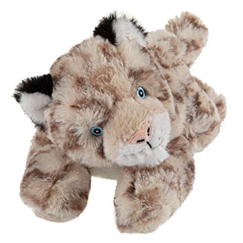 Wild Republic EcoKins Mini Snow Leopard Stuffed Animal 8 inch, Eco Friendly Gifts for Kids, Plush Toy, Handcrafted Using 7 Recycled Plastic Water Bottles (24795)
