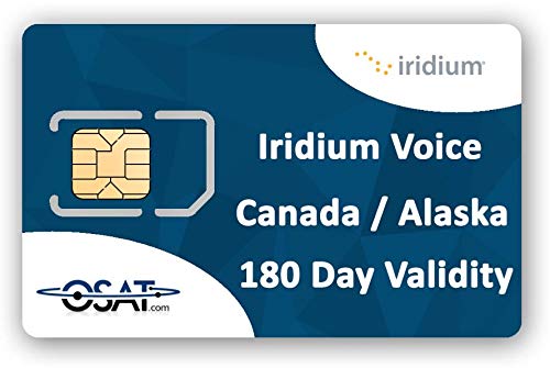 OSAT Iridium Canada / Alaska Northern Lights 200 Mins Prepaid Satellite phone Airtime – 180 Day Validity – Refillable – Online Activation & Refills – No Activation fee – No Monthly Fee