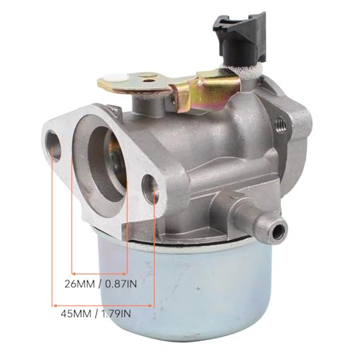 ZAMDOE 498965 Carburetor Compatible for Briggs and Stratton Quantum Engine Lawn Mower Engine Replace 498965 494216 493422 494971 with Gasket Air Filter Spark Plug - Image 3