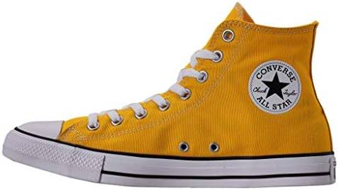 Amazon.com: Converse Chuck Taylor All Star - Tenis de corte alto color  Smiley Amarillo, talla de EE. UU. 8 mujeres / 6 hombres : Ropa, Zapatos y  Joyería