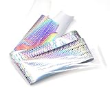 KTGCOZS Pack of 3 50 * 4cm Fishing Lure Heat Shrink Skin Holographic Heat Shrink Film Sleeve DIY Fishing Skin Material for Popper Metal Jig
