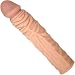 2" Penis Extension Increase Girth Realistic Texture Stretchy Sleeve