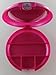 Caboodles Cosmic Cosmetic Retro Compact, Hot Pink