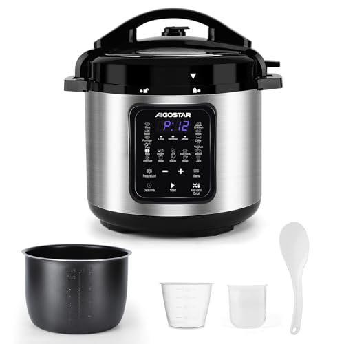 Aigostar Pentola a pressione elettrica 18-in-1 Pressure...