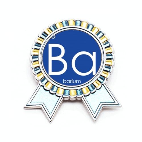 Classificazione: Pettorale Chestry Elements - Spilla a forma di bario alcalino, in metallo, motivo: tavola d\'epoca, Medio, Metallo