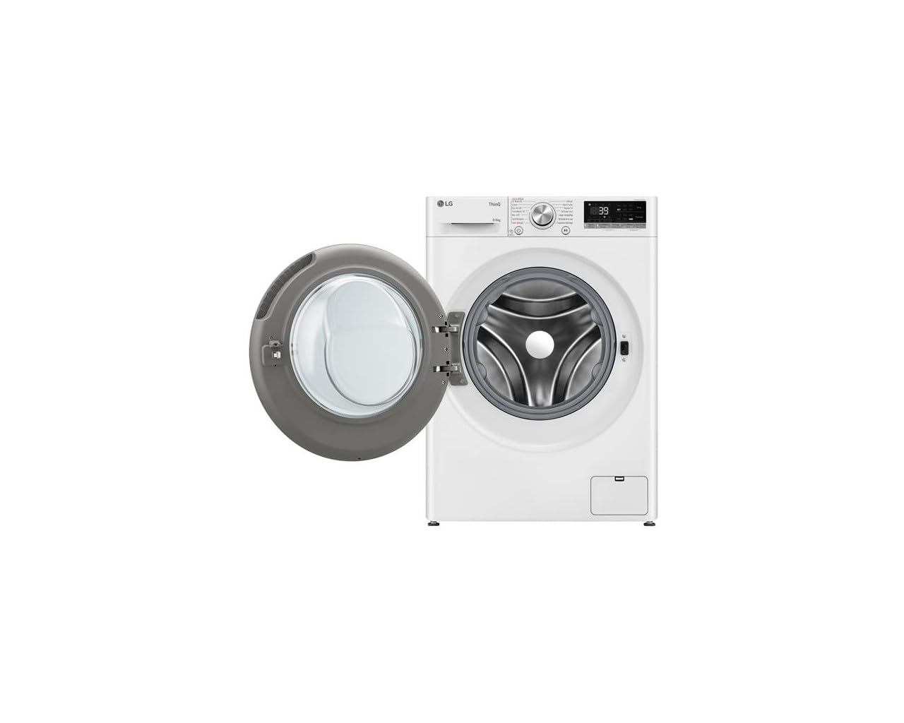 Lavante séchante 9/6Kg - 68l - 1400trs - Moteur AI Direct Drive - Sécha LG - F964R71WRST