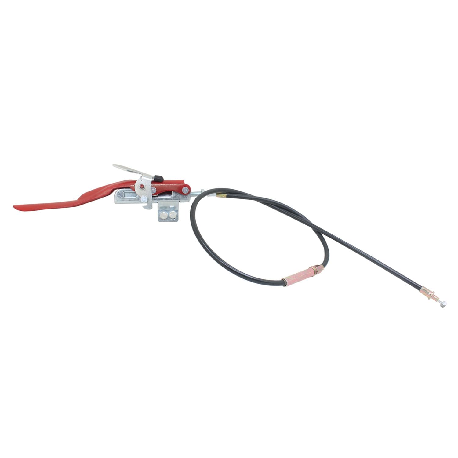 Zolink Autobloquant Manette d'Embrayage Motoculteur pour Micro Cultivateur Motobineuse Désherbeur Mécanique Tracté Poignées Autobloquantes Kit Câble Embrayage