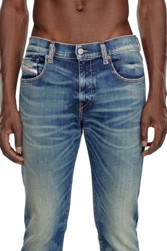 Image of Diesel Mens 2019 D-strukt | Medium waist slim fit with stretch denim comfort