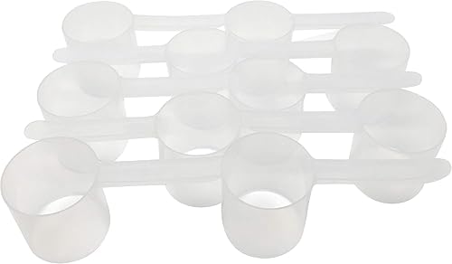 Miniatura 78 de Cucharas para medir café, granos, proteínas, especias y otros productos secos (muchos tamaños diferentes), Opaco