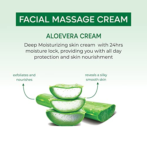 Image of Bee One Aloevera Nourishing Skin Cream 900g for All Skin Types | Provides nourishment and soft skin | with 48hr moisture lock