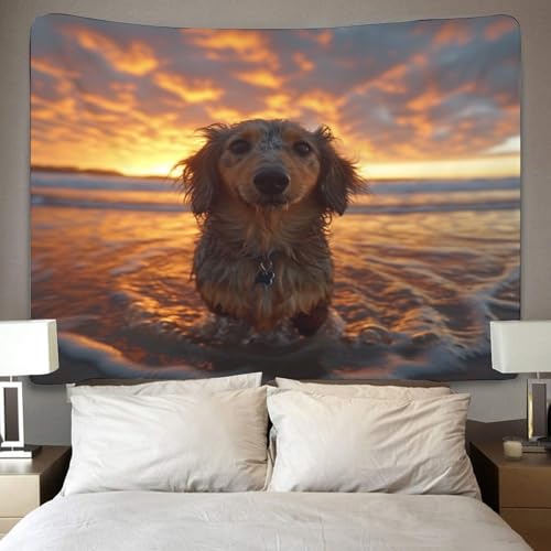 Tapiz de pared de Cocker Spaniel 3D ideal para decoración de hogar 4