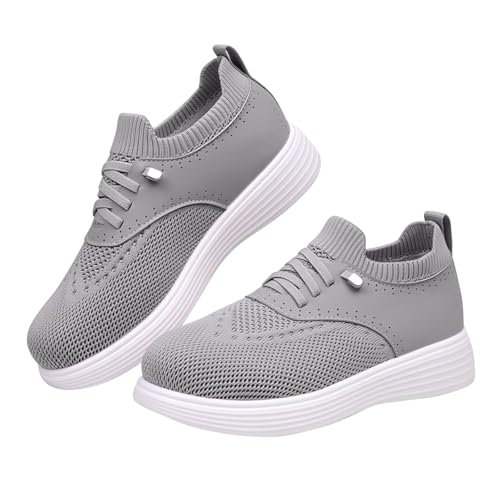 Baskets en tricot respirant femme légères et souples pour marcher sans fatigue toute la journée