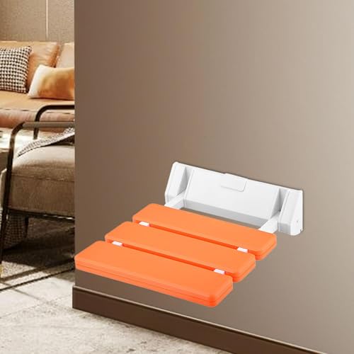 Banc de mural tabouret escamotable pour sécuriser la douche senior
