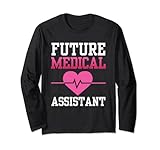 Divertido regalo del futuro asistente médico. Diseño de trabajo súper divertido que pertenece a las enfermeras y a la sanidad. Nos encanta Certified & Work. Diseño divertido Future Medical Assistant.