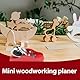 Handhobel Holzhobel, Hobel,Handhobel,Holzhobel,Handhobel Holz,Hobel Holz,Metall Handhobel aus SK5-Stahl, Verstellbar und Ergonomisch, Ideal für Holzbearbeitung