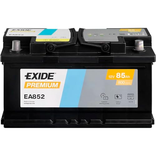 EXIDE Premium Carbon Boost EA852 85Ah 12V 800A Autobatterie (Neues Modell)