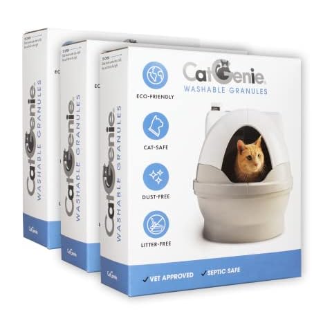 CatGenie Washable Granules 3 Pack Cover