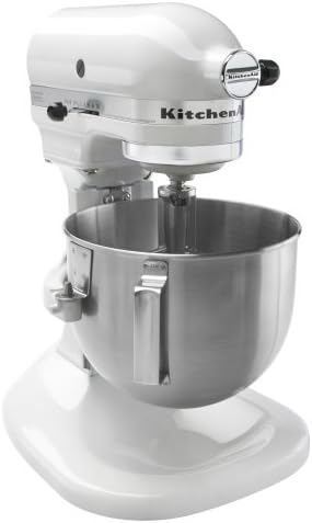 kitchen aid white stand mixer