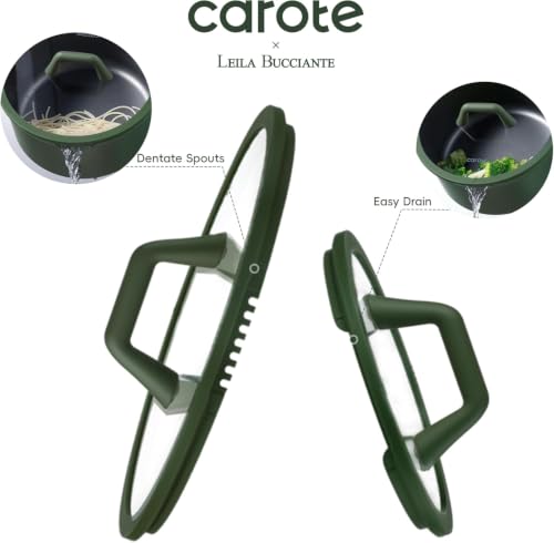 CAROTE 49pcs Nonstick Cookware Set, Pots and Pans Set with Bakeware by CAROTE - Used condition - Image 7