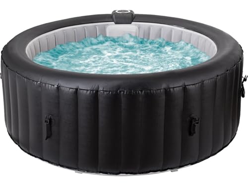 Spa Gonflable en PVC Sardaigna - 4 Places - Noir