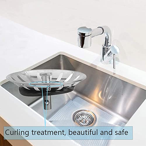Colador para Fregadero de Cocina Acero Inoxidable 79 mm miniatura 5