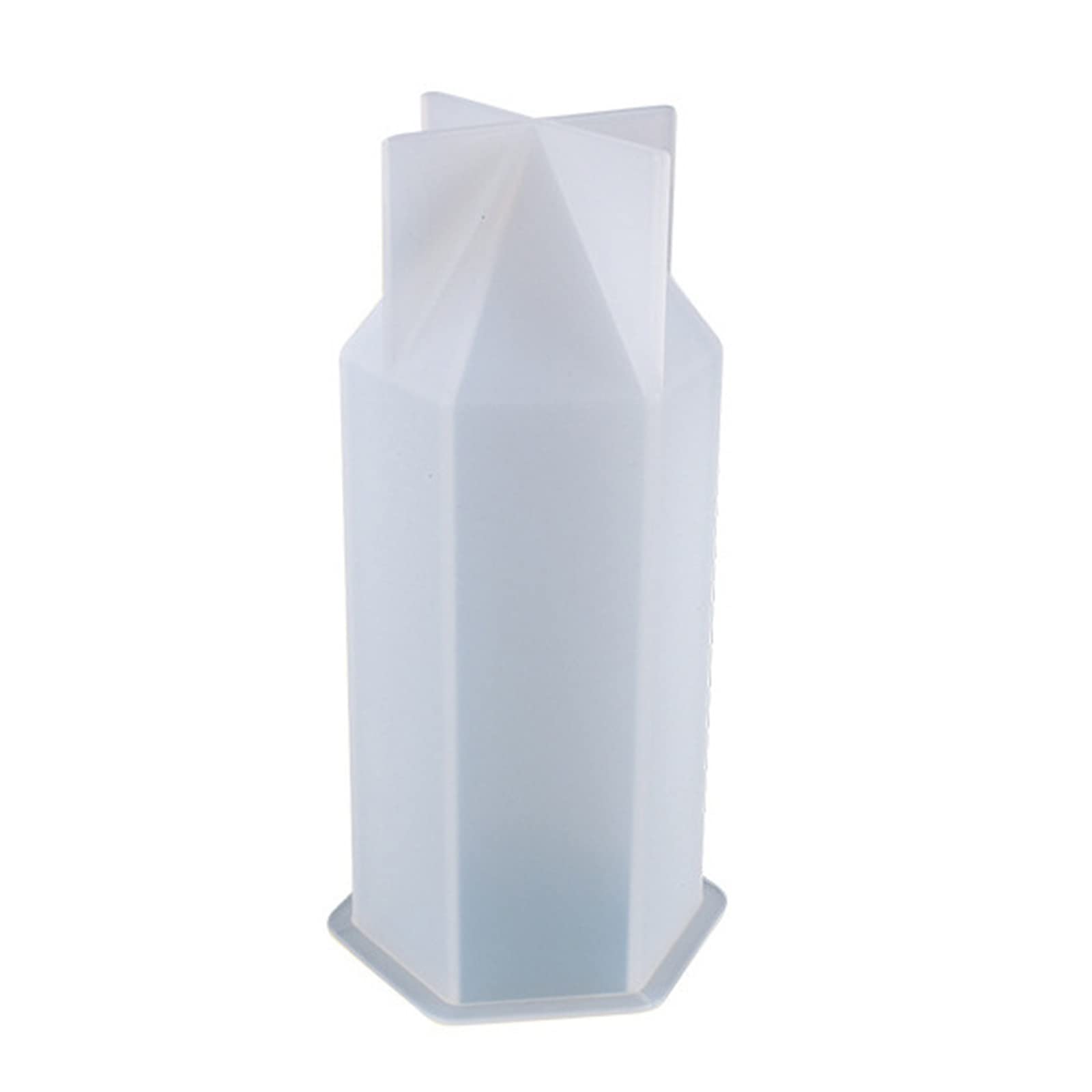 Buxuaaaa Hexagonal Cone Silicone Mold Projects Soap Plaster Chocolate Baking Tool Supplies Silicone Mold for