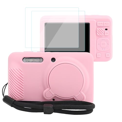 VOVMOEYA KODAK PIXPRO FZ55�p�J�����P�[�X �X�N���[���v���e�N�^�[2���ƃn���h�X�g���b�v1�{�t�� �V���R�� �\�t�g �ی� �y��