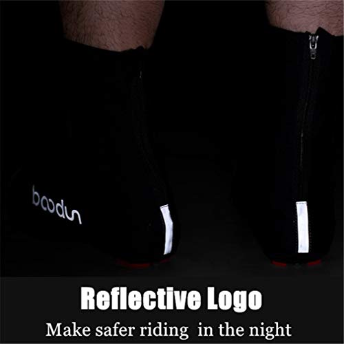 Cubrebotas Ciclismo Hombre Mujer Elástico Transpirable Rojo XL miniatura 4