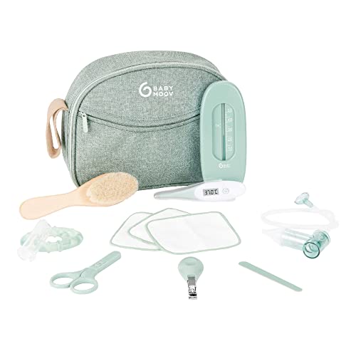 Trousse de soin bébé 10 accessoires Matcha - Babymoov