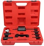 Eficiente: Este kit de herramientas elimina los inyectores que están atascados en el motor sin quitar la culata, lo que lo hace práctico y eficiente.